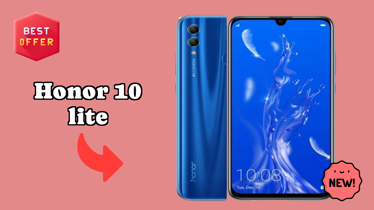 Honor 10 Lite Display Size: 6.21 Inches (15.77 Cm) Screen Test