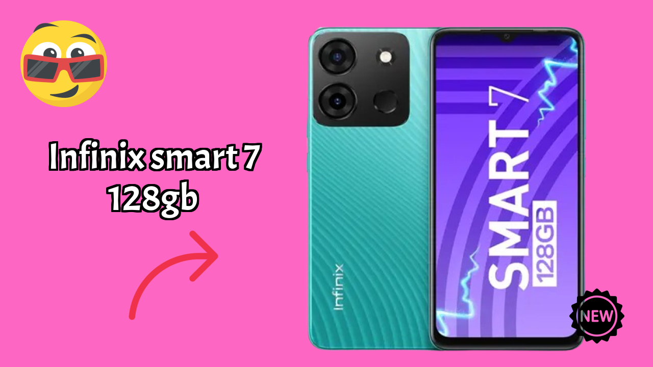 Infinix Smart 7 128GB at ₹7,799 - Best Features Highlighted