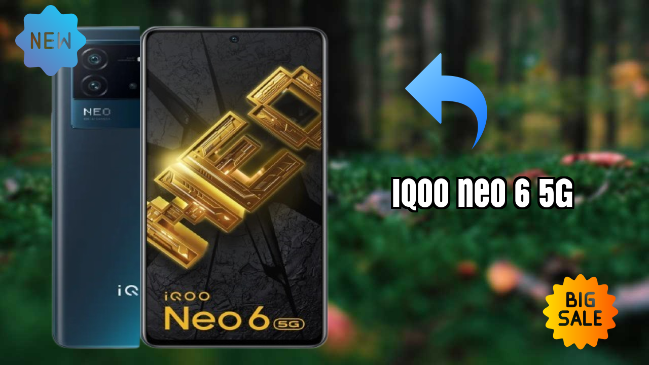IQOO Neo 6 5G Display Size: 6.62 Inches (16.81 Cm) Screen Quality
