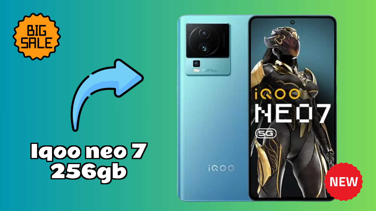 IQOO Neo 7 256GB at ₹38,999 - Complete Review & Rating