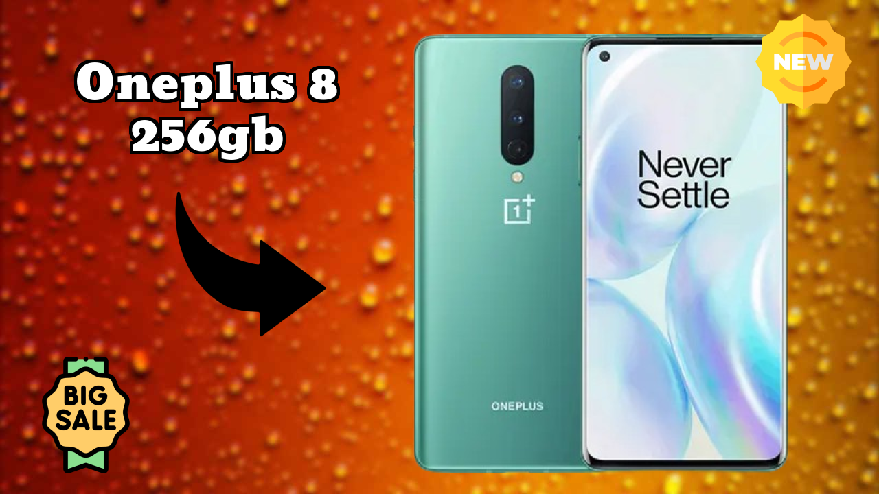 OnePlus 8 256GB Display Technology: 6.55 Inches (16.64 Cm) Screen