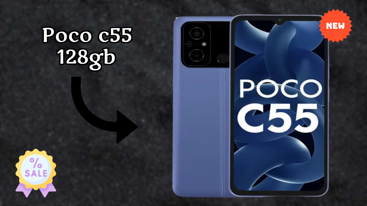 POCO C55 128GB Display Quality: IPS LCD Explained