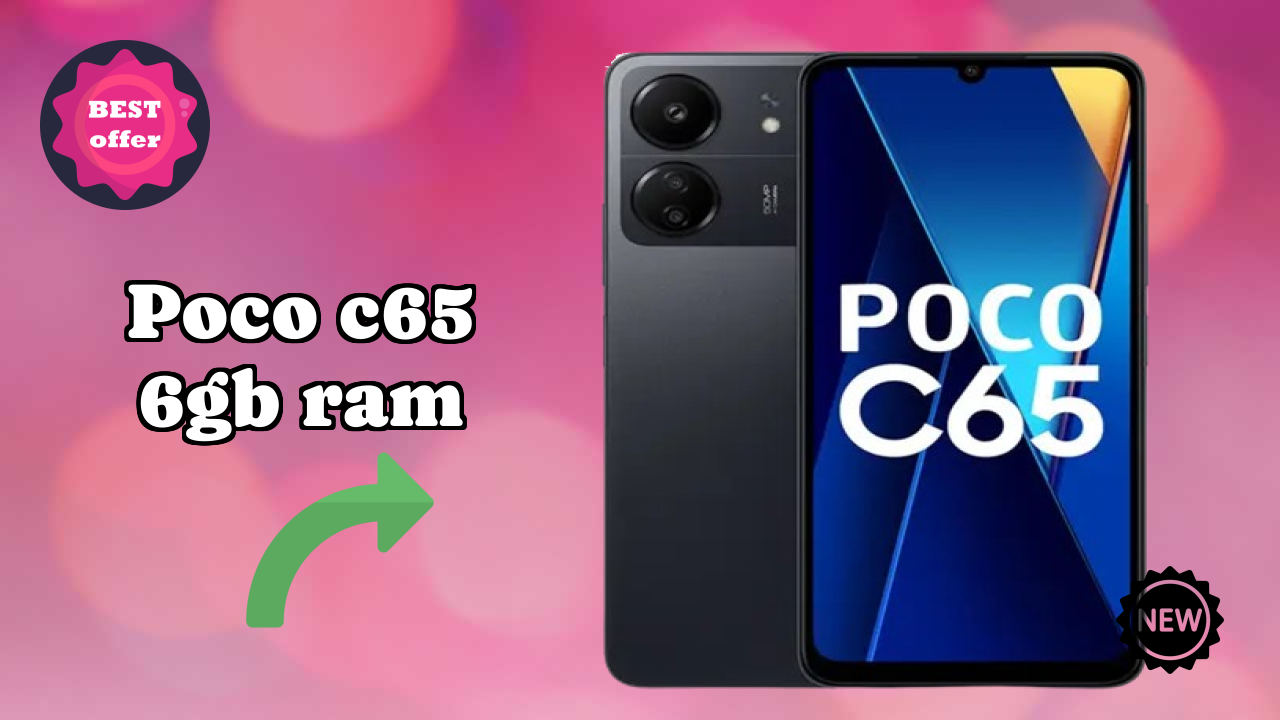 POCO C65 6GB RAM Performance: 6 GB RAM Gaming Test