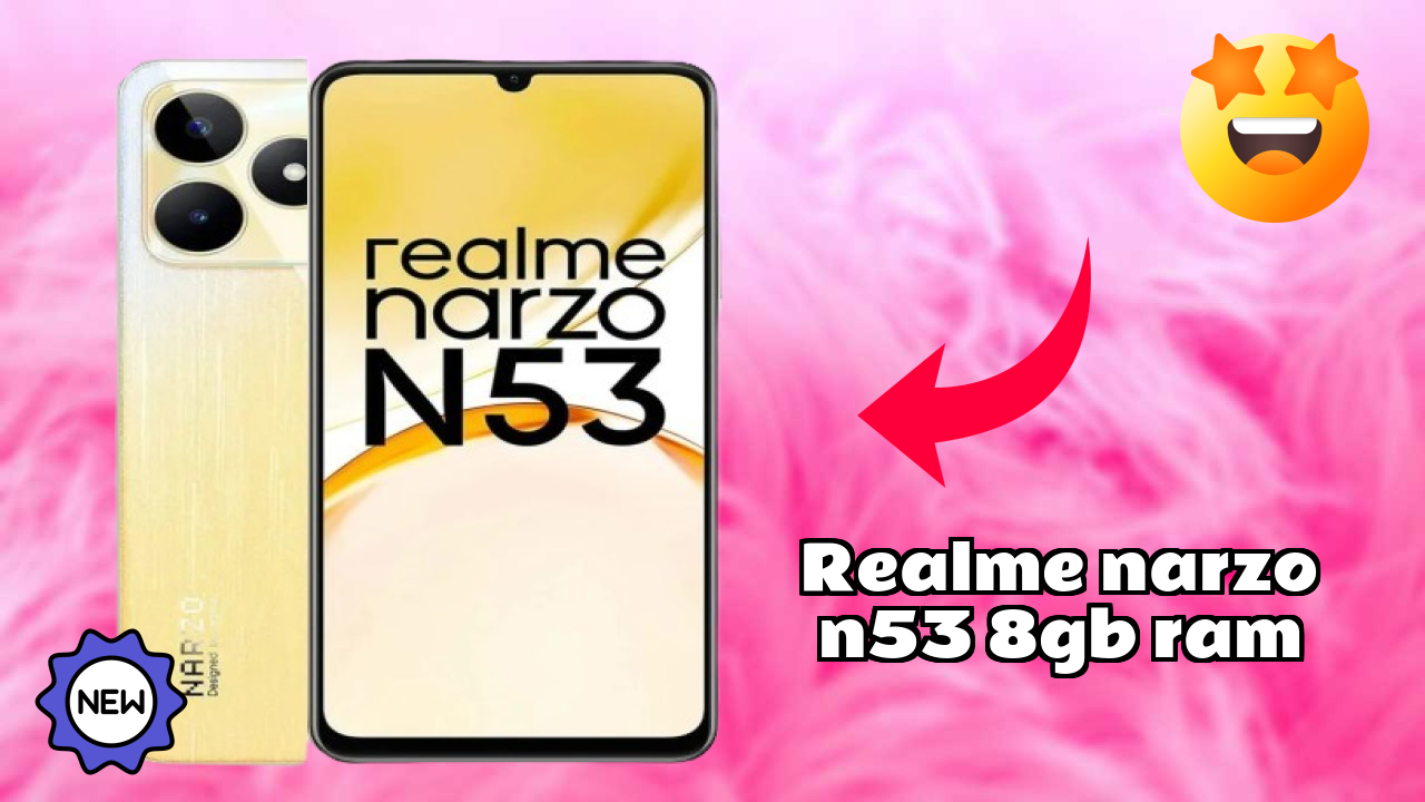 Realme Narzo N53 8GB RAM Performance: 8 GB RAM Gaming Review