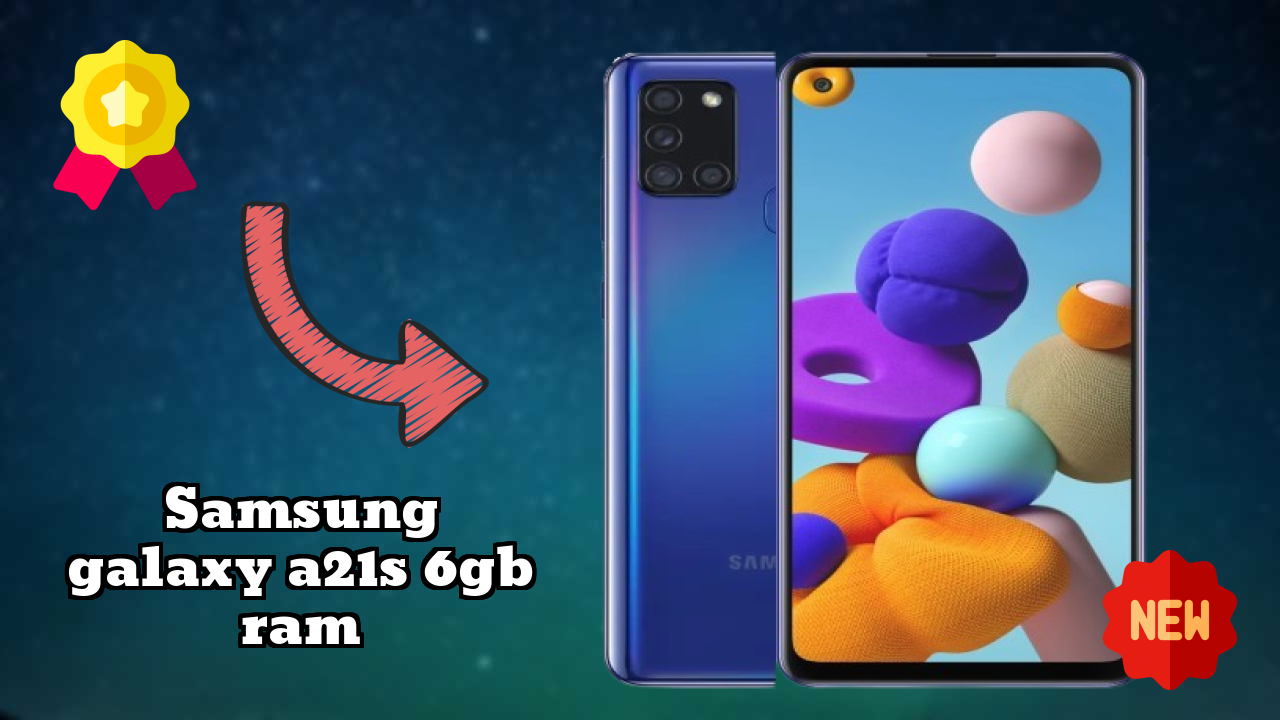 Samsung Galaxy A21s 6GB RAM Display Technology: 6.5 Inches (16.51 Cm) Screen