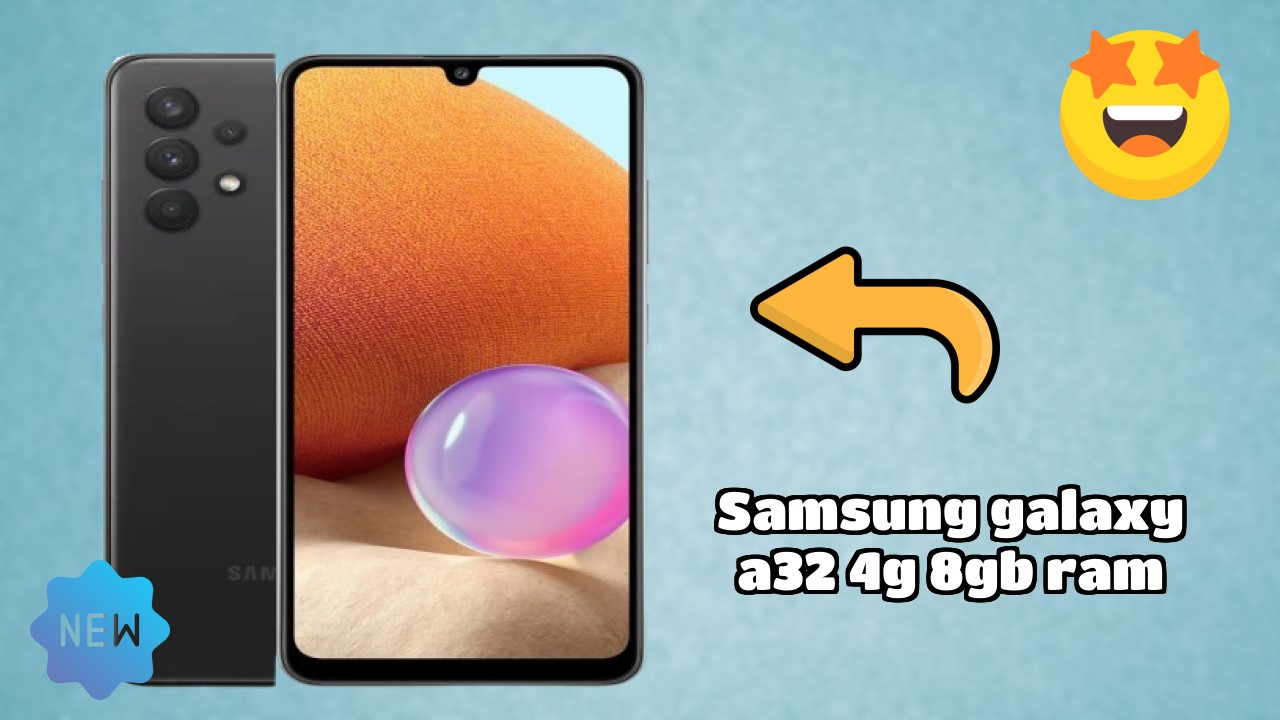 Samsung Galaxy A32 4G 8GB RAM Display Analysis: 6.4 Inches (16.26 Cm) Screen