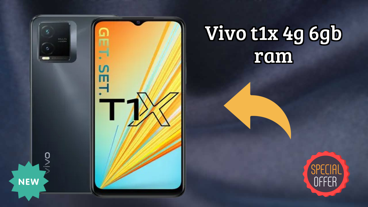 Vivo T1x 4G 6GB RAM Display Size: 6.58 Inches (16.71 Cm) Screen Quality
