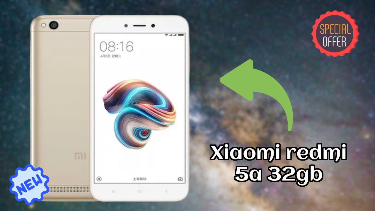 Xiaomi Redmi 5A 32GB Display Size: 5.0 Inches (12.7 Cm) Screen Quality